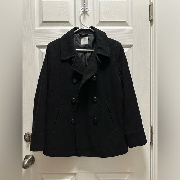 Old Navy Women's Classic Wool-Blend Peacoat | size M - Picture 5 of 7